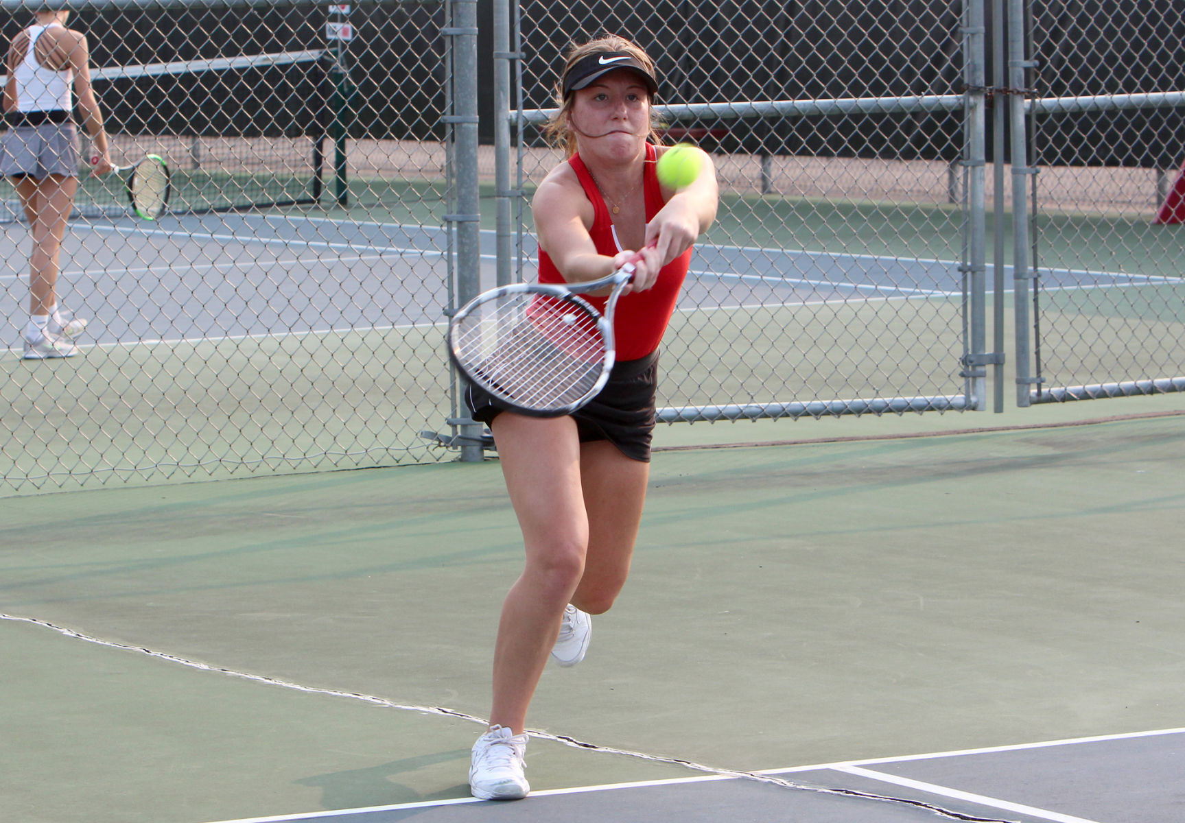 Menomonie at Chippewa Falls girls tennis 9-15-20